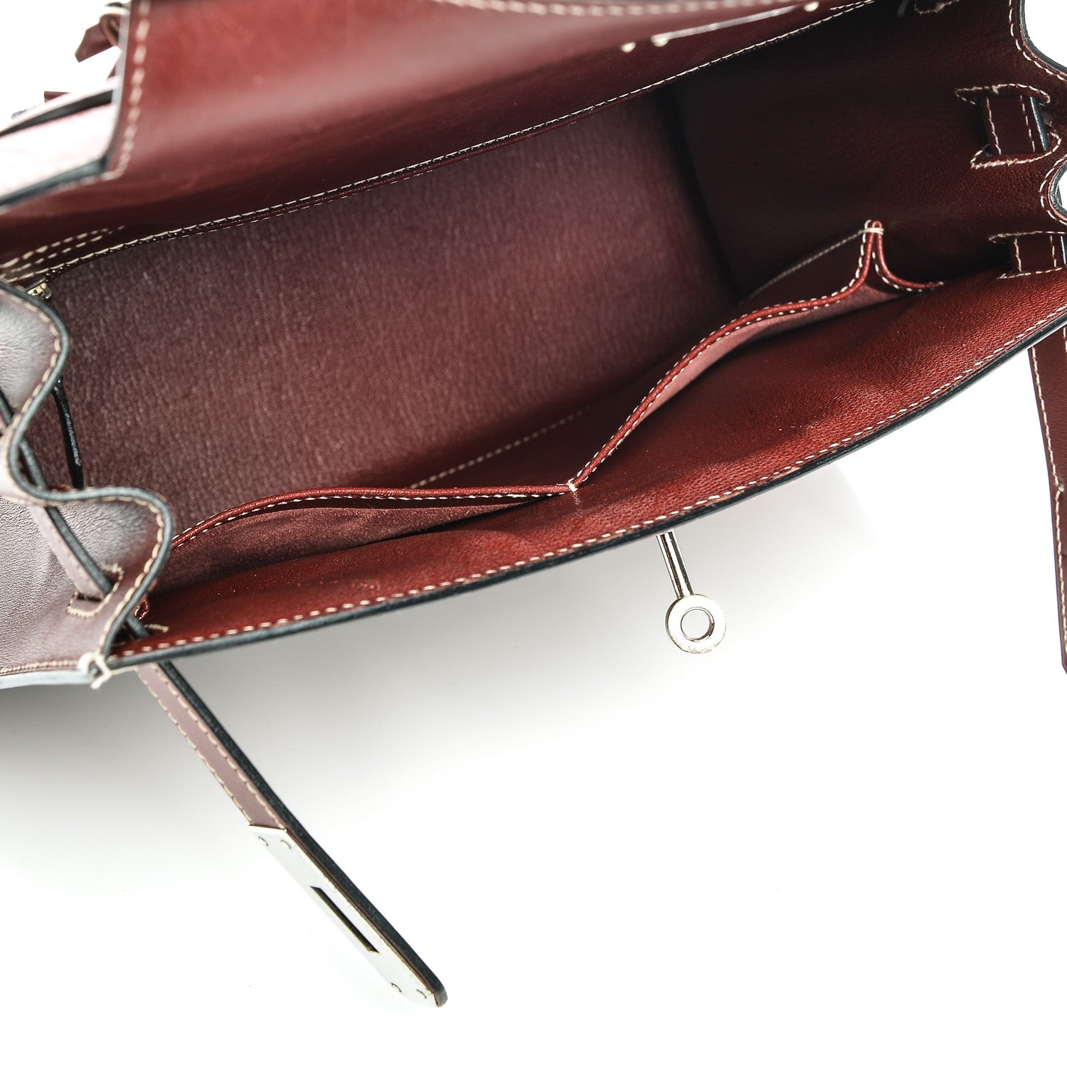 Hermes Chamonix Kelly Sellier 28 Rouge H 5 of 32