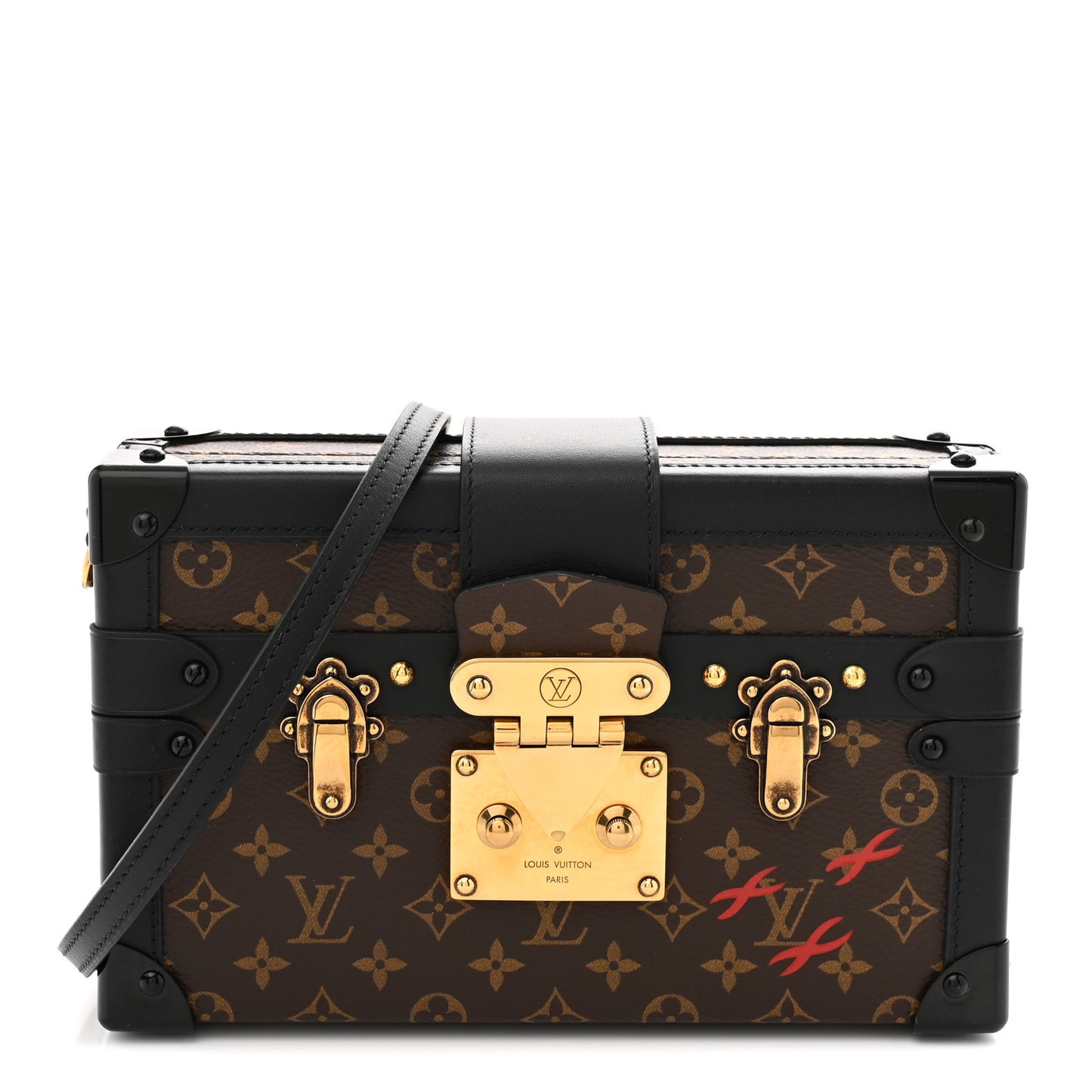 Monogram Petite Malle Black