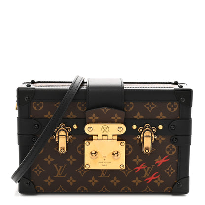 Louis Vuitton Monogram Petite Malle Black 1 of 12