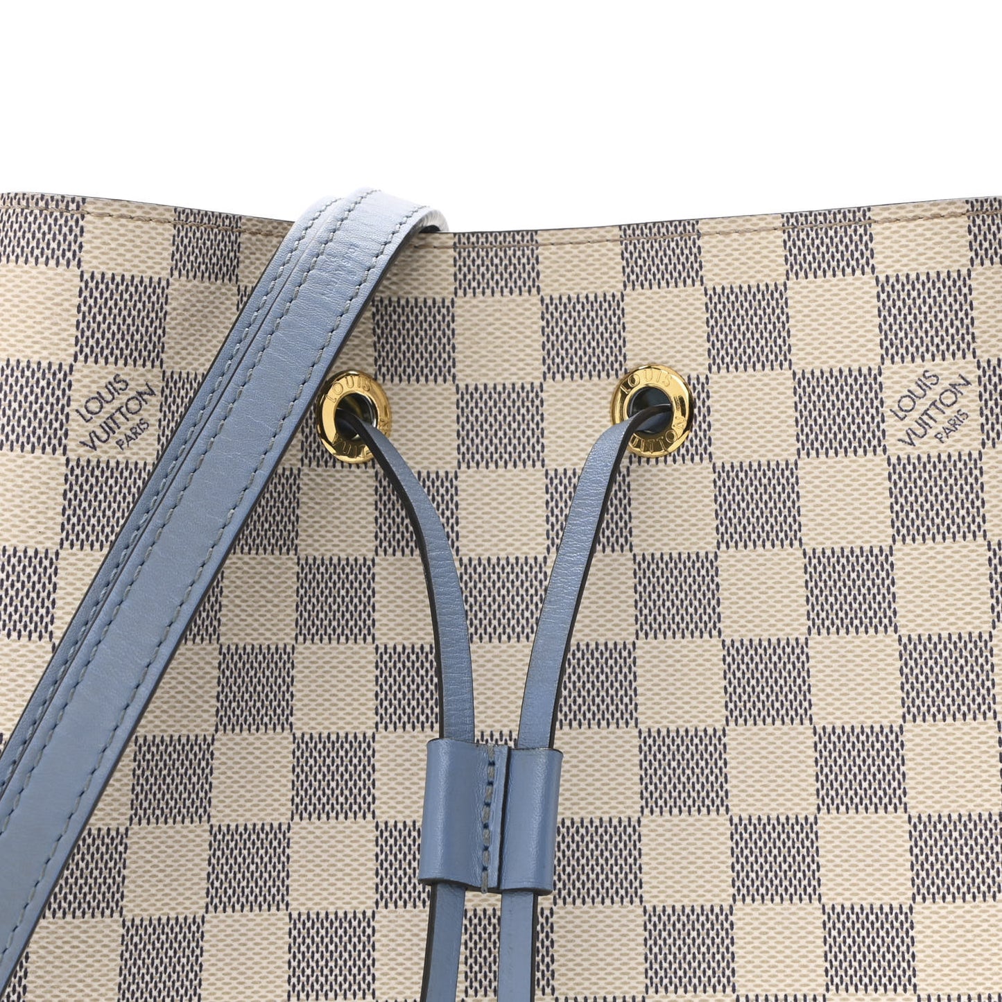 Damier Azur Neonoe MM Bleuet