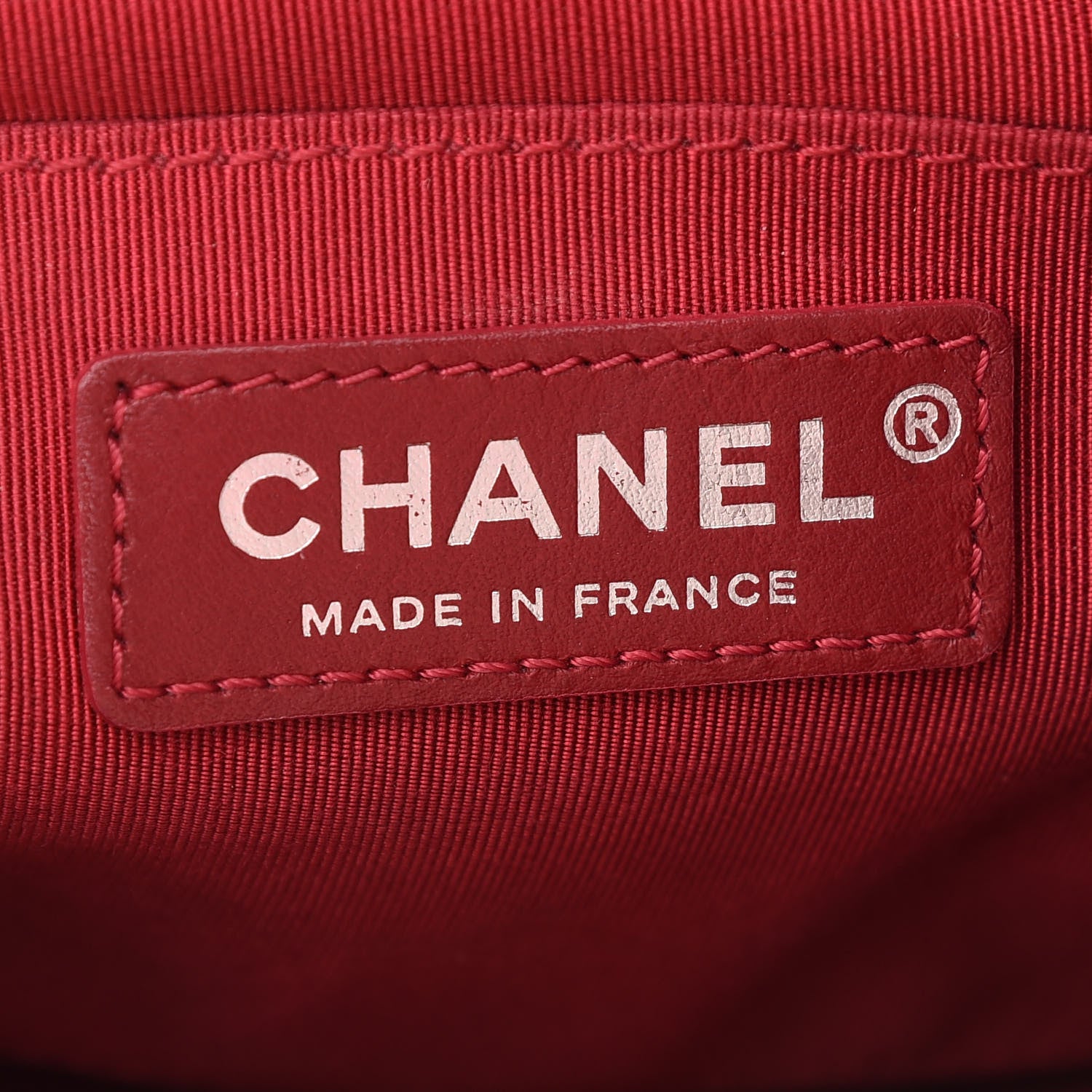 Chanel Aged Calfskin Quilted Small Gabrielle Bucket White Black 7 of 10