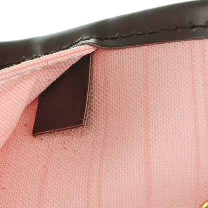 Louis Vuitton Damier Ebene Neo Neverfull MM Rose Ballerine 8 of 8