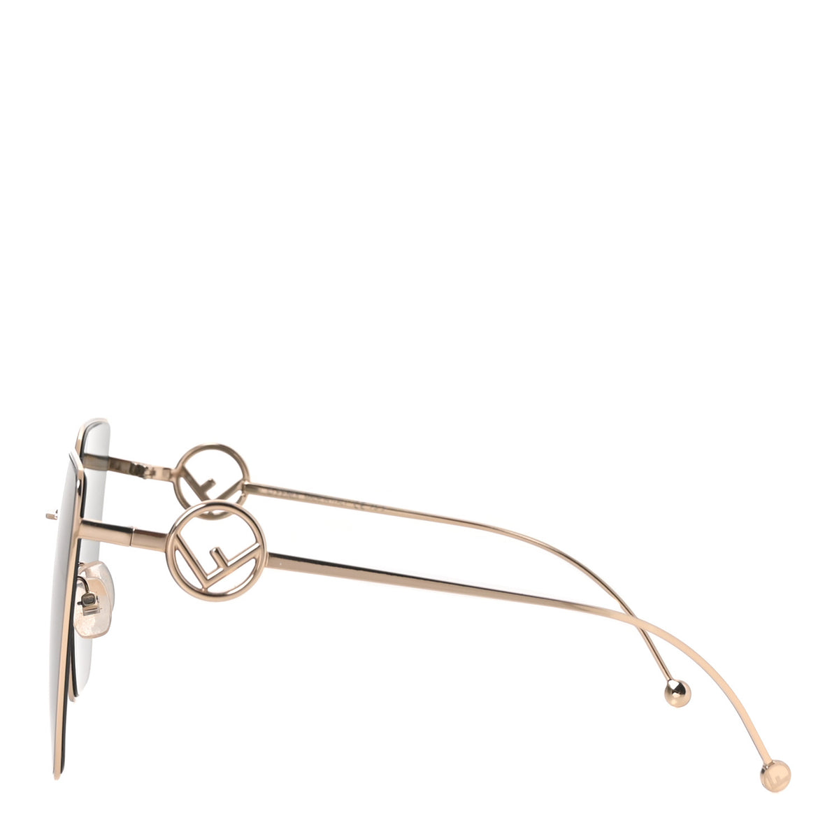 Metal F is Fendi Sunglasses FF 0323/S Gold