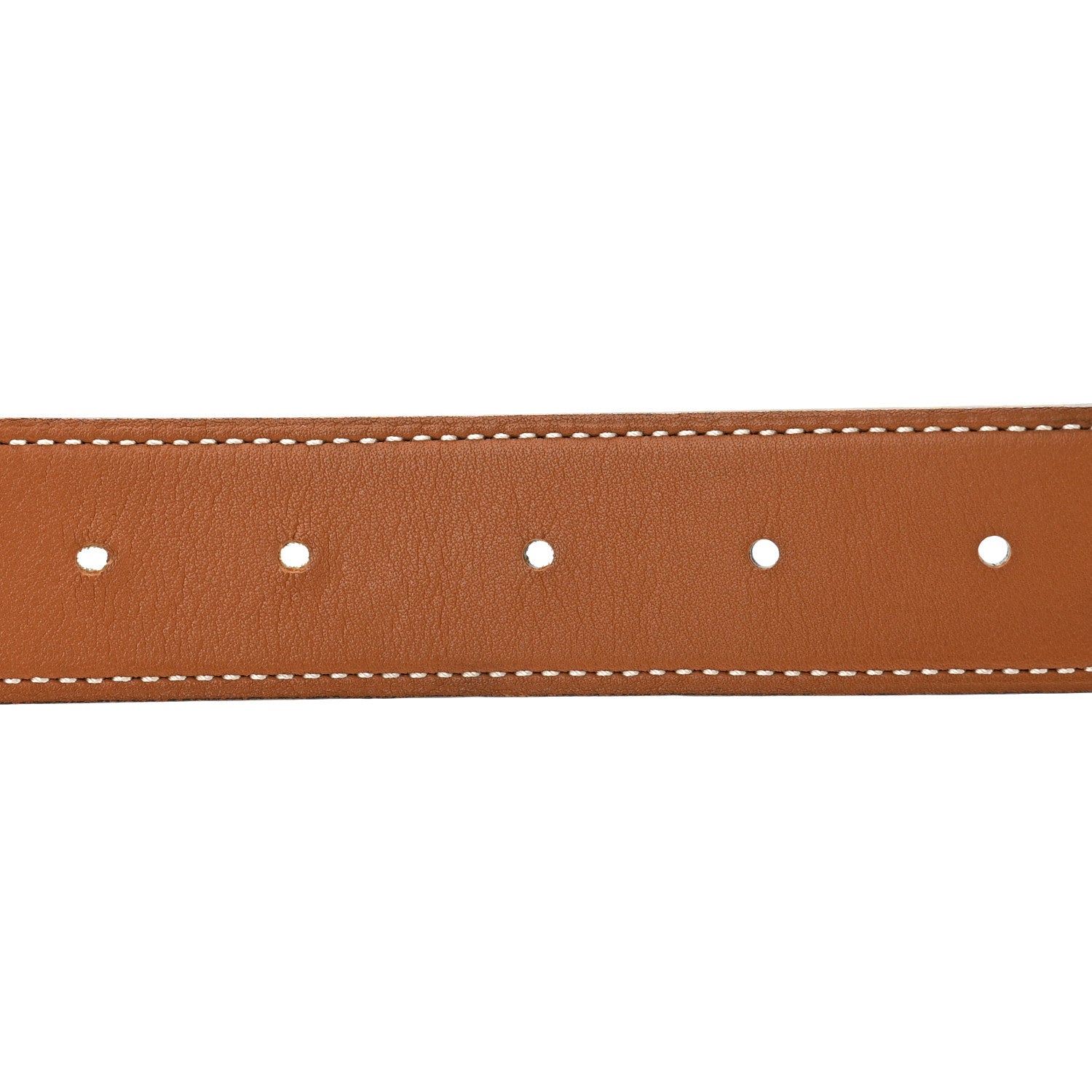 Hermes Swift Epsom 32mm H Belt 85 34 Gold Bleu Paon 4 of 8