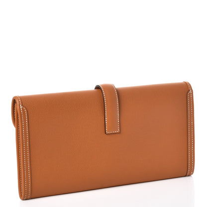 Hermes Evercolor Jige Elan 29 Clutch Toffee 3 of 7