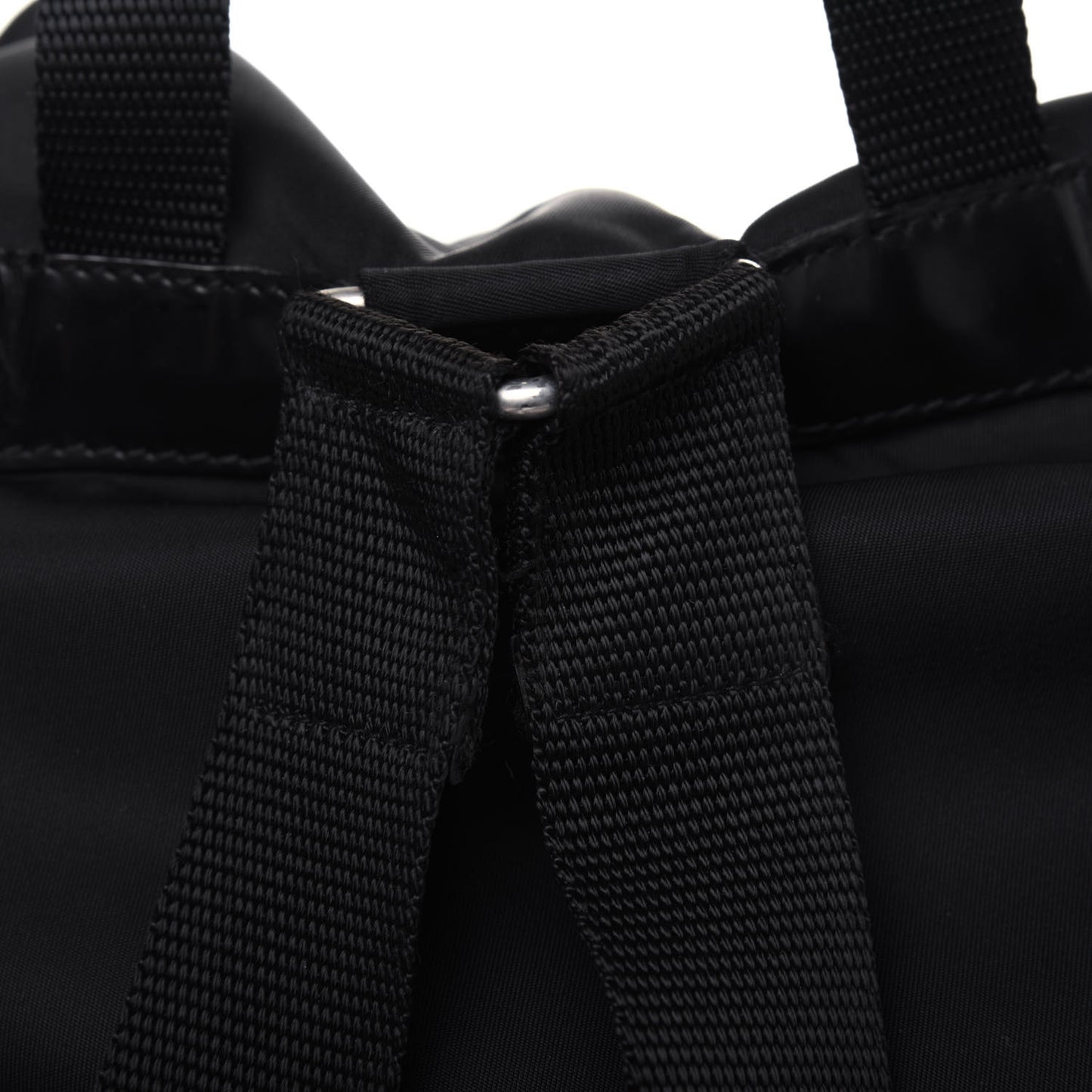 Nylon Vela Large Backpack Black