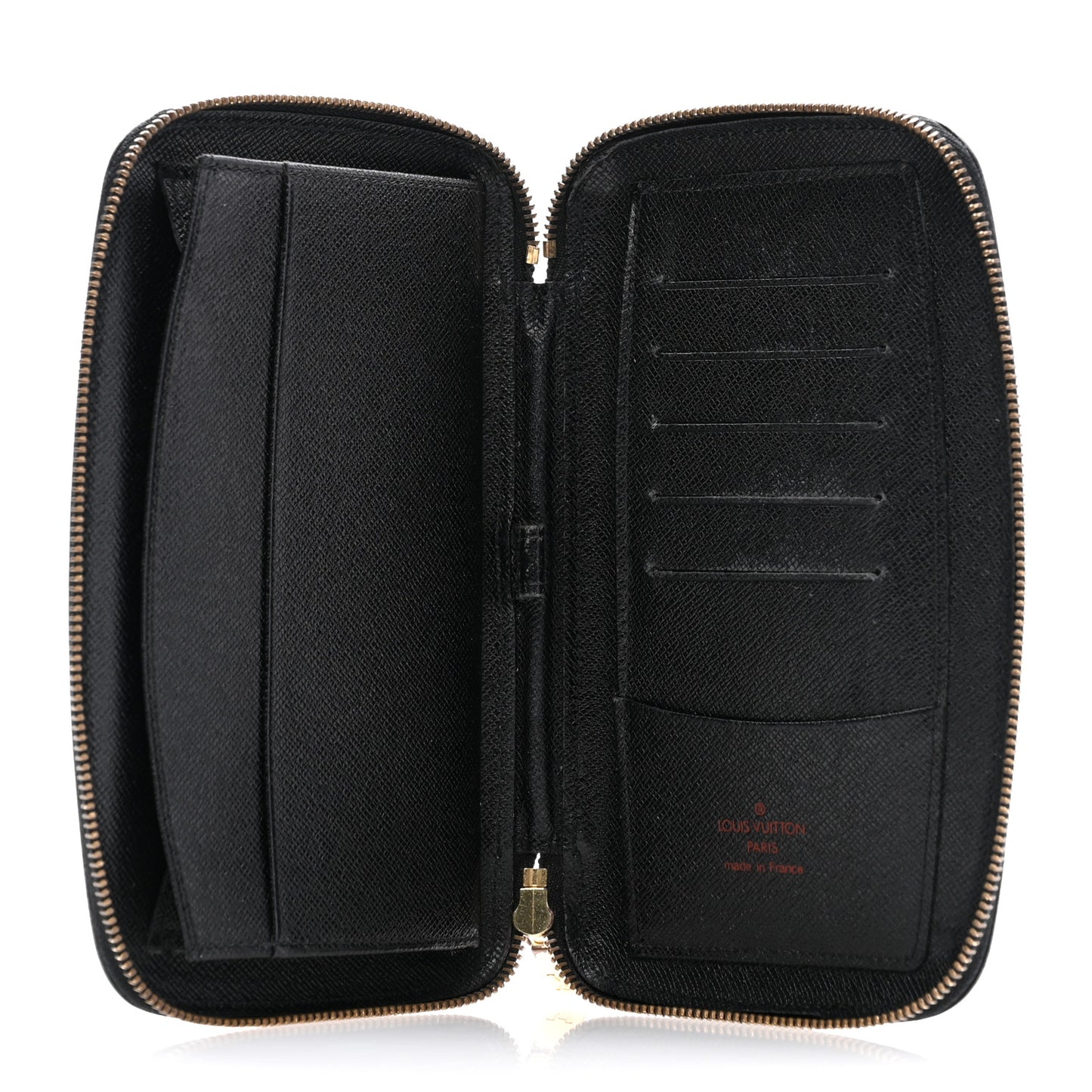 Epi Geode Organizer Zippy Wallet Black