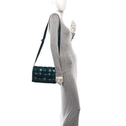 Bottega Veneta Paper Calfskin Maxi Intreccio Padded Cassette Crossbody Bag Ottanio 2 of 9