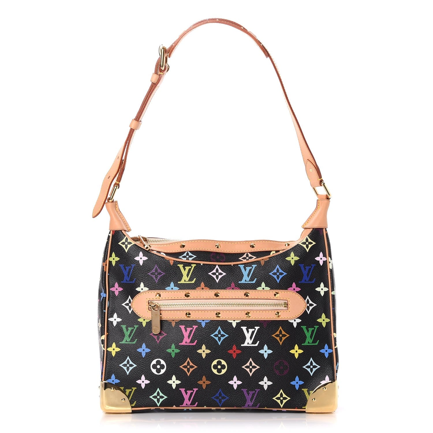 Louis Vuitton Monogram Multicolor Boulogne Black 1 of 7