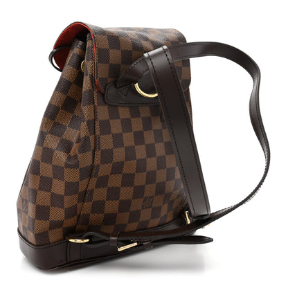Louis Vuitton Damier Ebene Montsouris MM Backpack 2 of 8