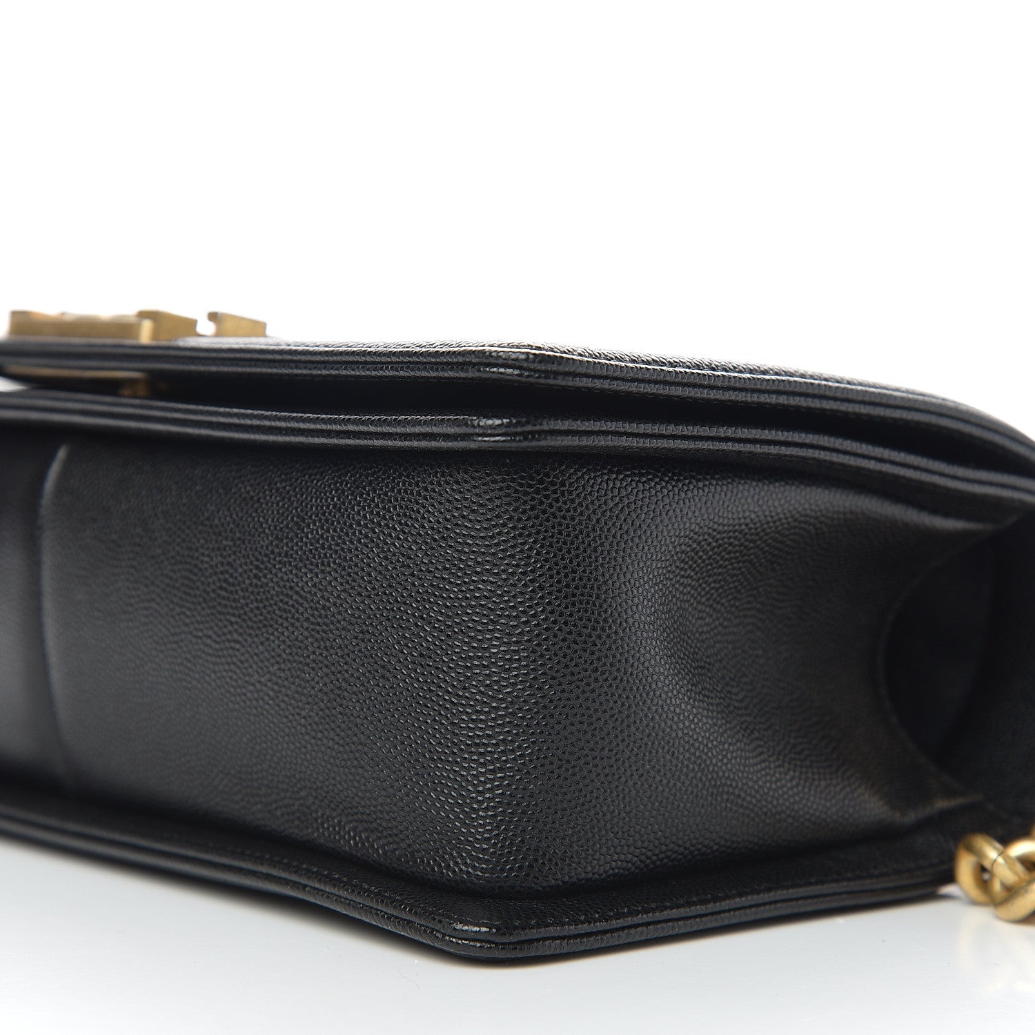 Chanel Caviar Quilted Medium Boy Flap Black 8 of 9