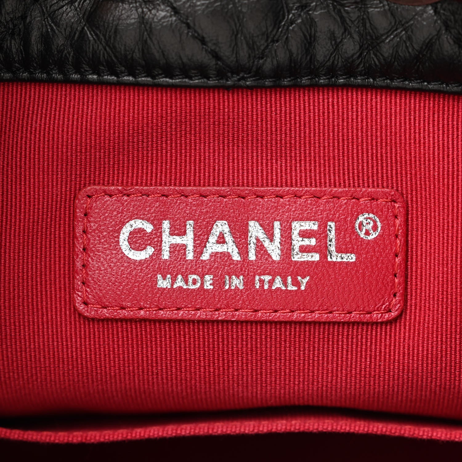 Chanel Aged Calfskin Quilted Small Gabrielle Backpack Black 6 of 11