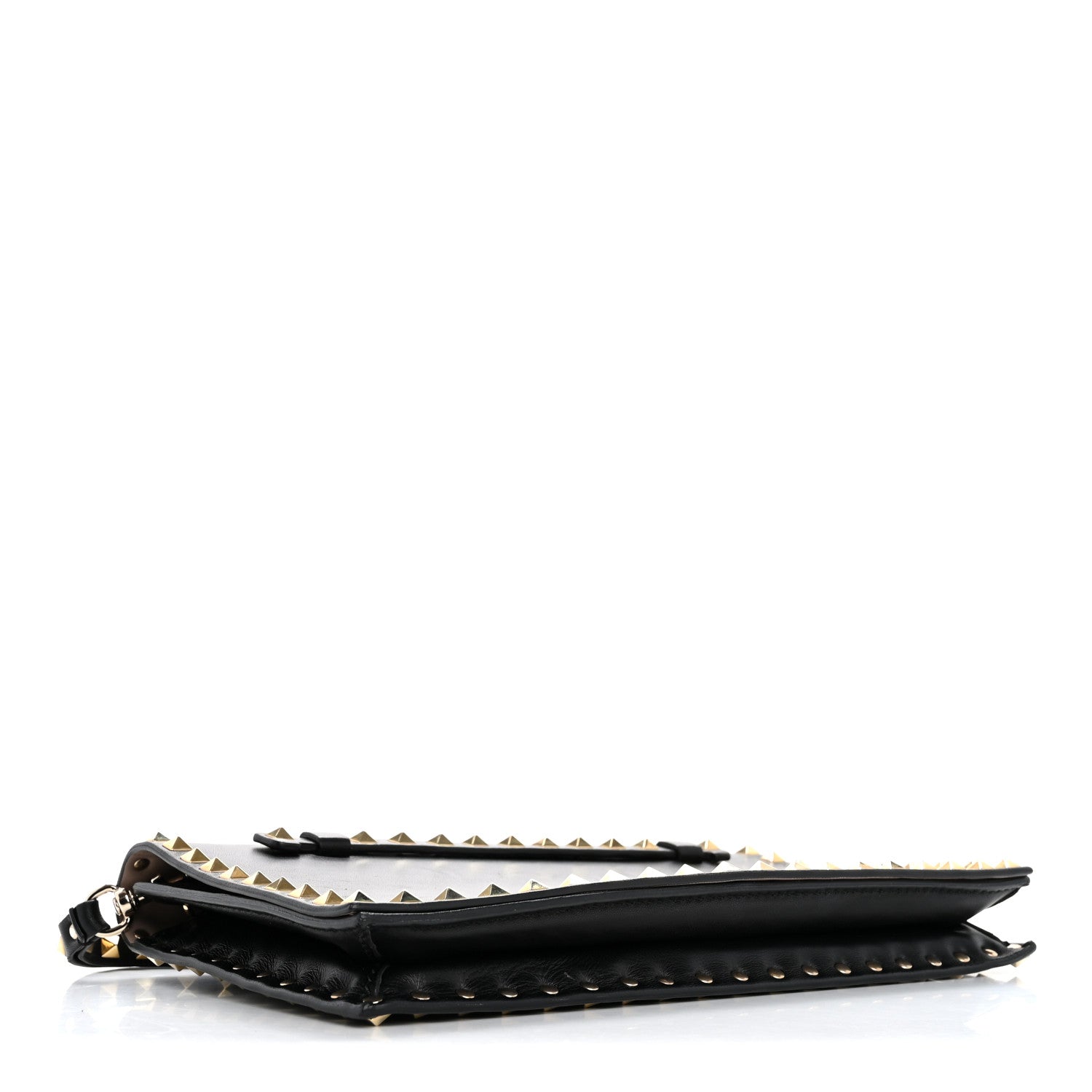 Valentino Garavani Nappa Rockstud Wristlet Clutch Black 4 of 15