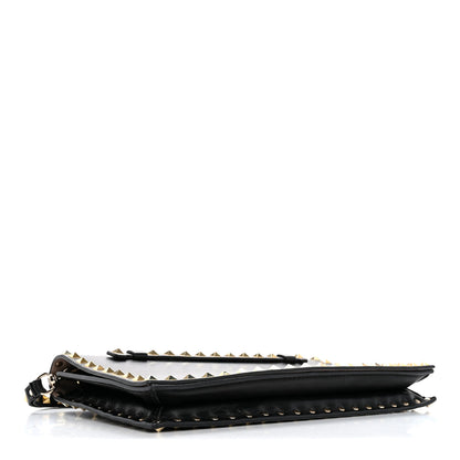 Valentino Garavani Nappa Rockstud Wristlet Clutch Black 4 of 15