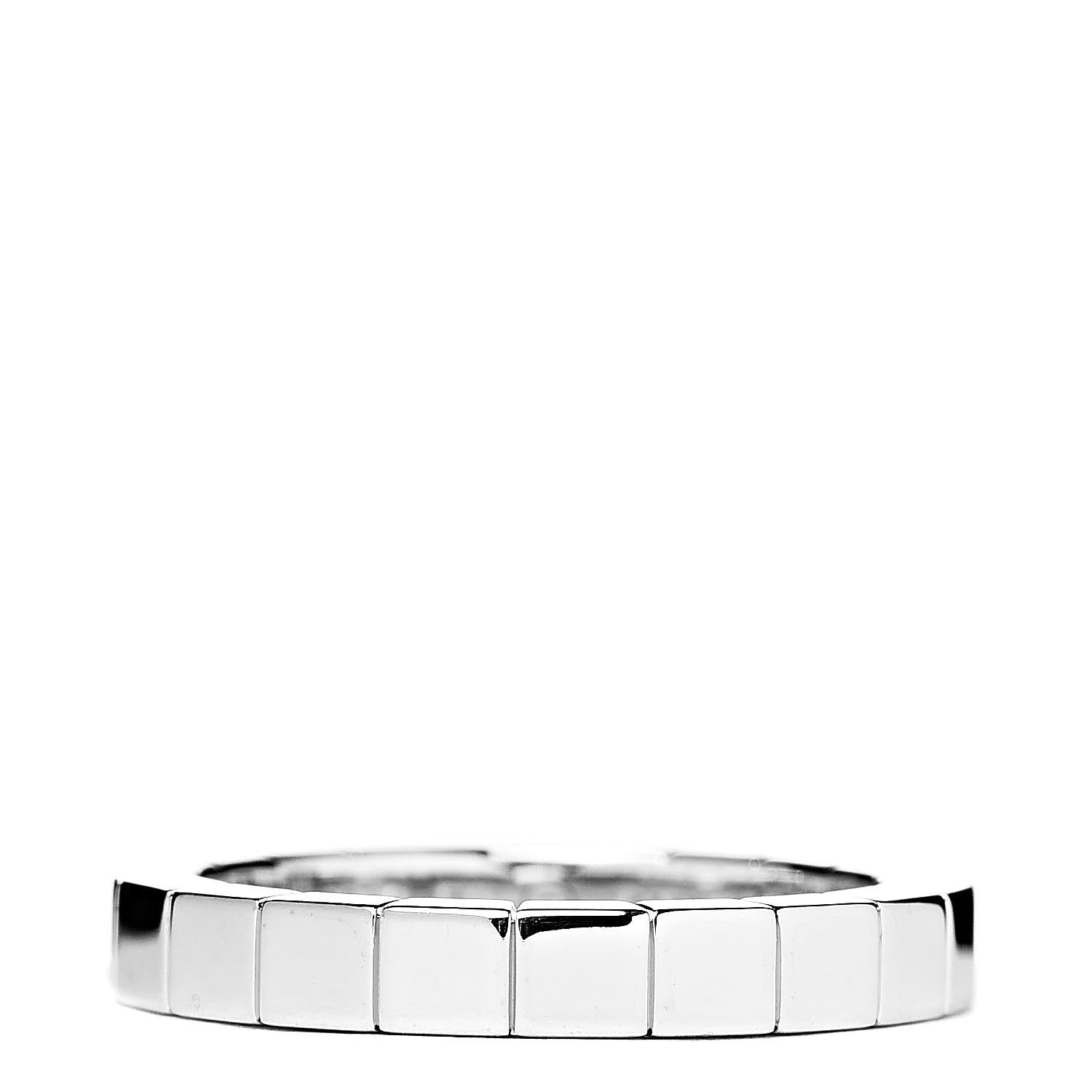Cartier 18K White Gold Lanieres Ring 50 5.25 3 of 4