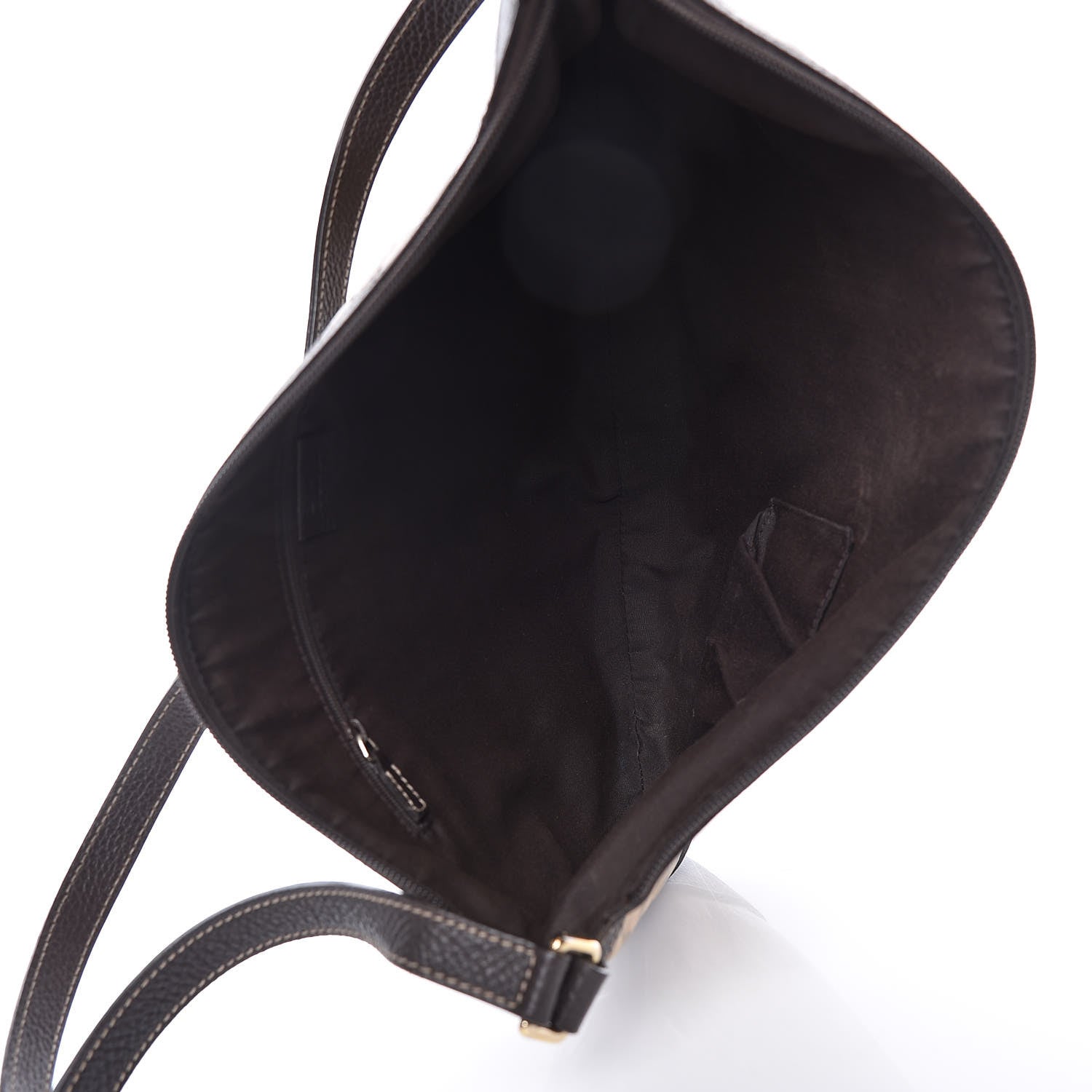 Gucci Crystal Monogram Large Half Moon Hobo Dark Brown 5 of 10
