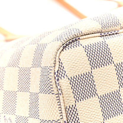 Louis Vuitton Damier Azur Neo Neverfull GM Rose Ballerine 15 of 18