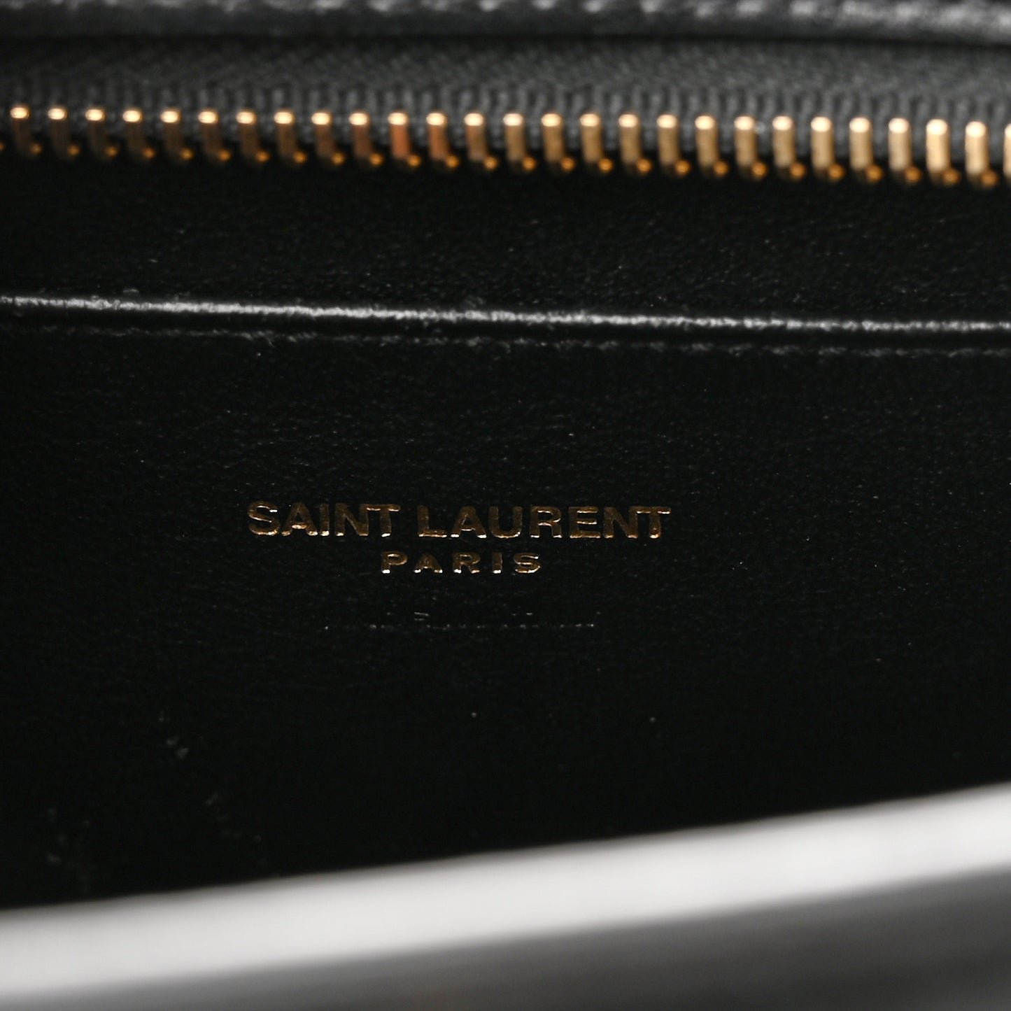 Calfskin Monogram Baby Cabas Black