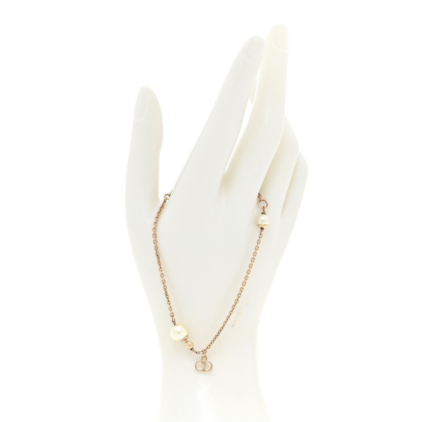 Pearl CD Bracelet Gold