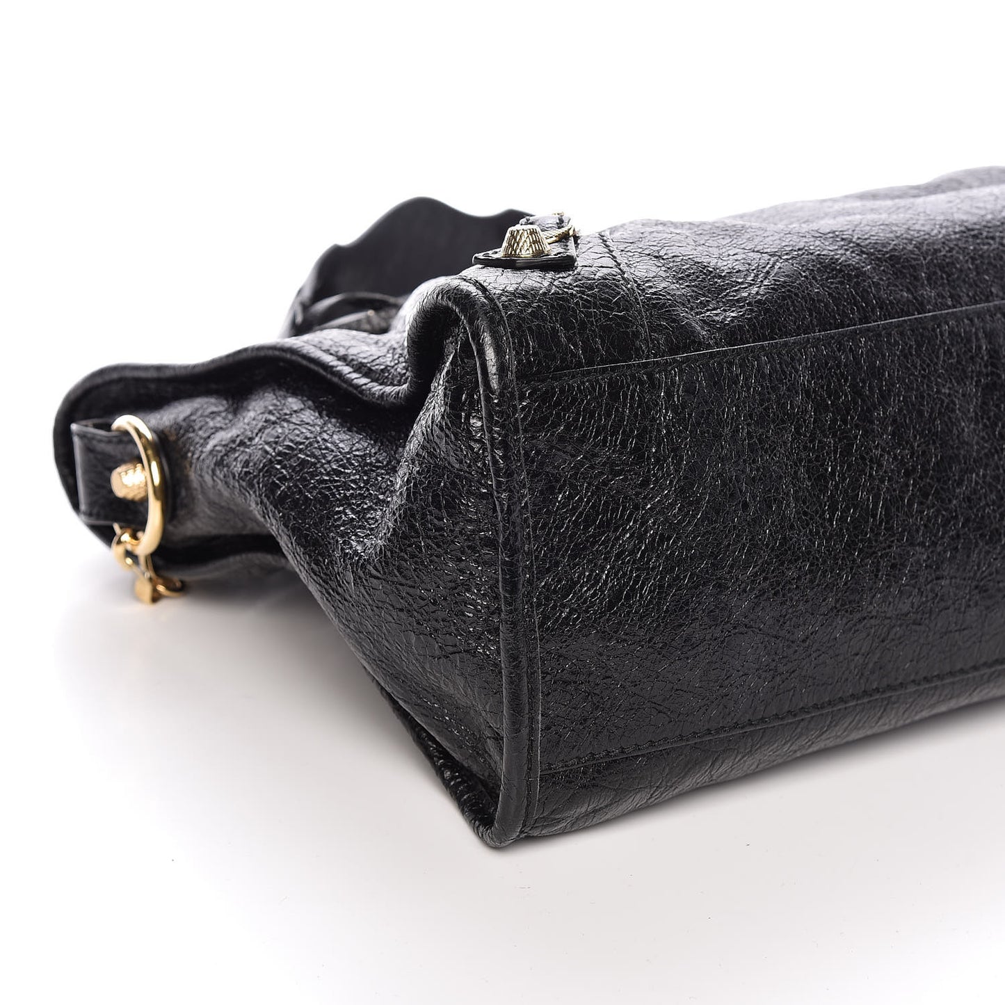 Agneau Giant 12 Gold Hardware City Black