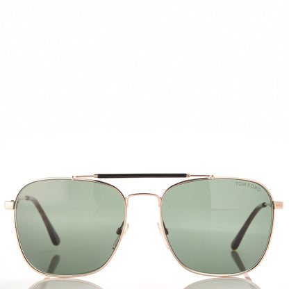 Tom Ford Edward Aviator Sunglasses TF377 Rose Gold 2 of 7