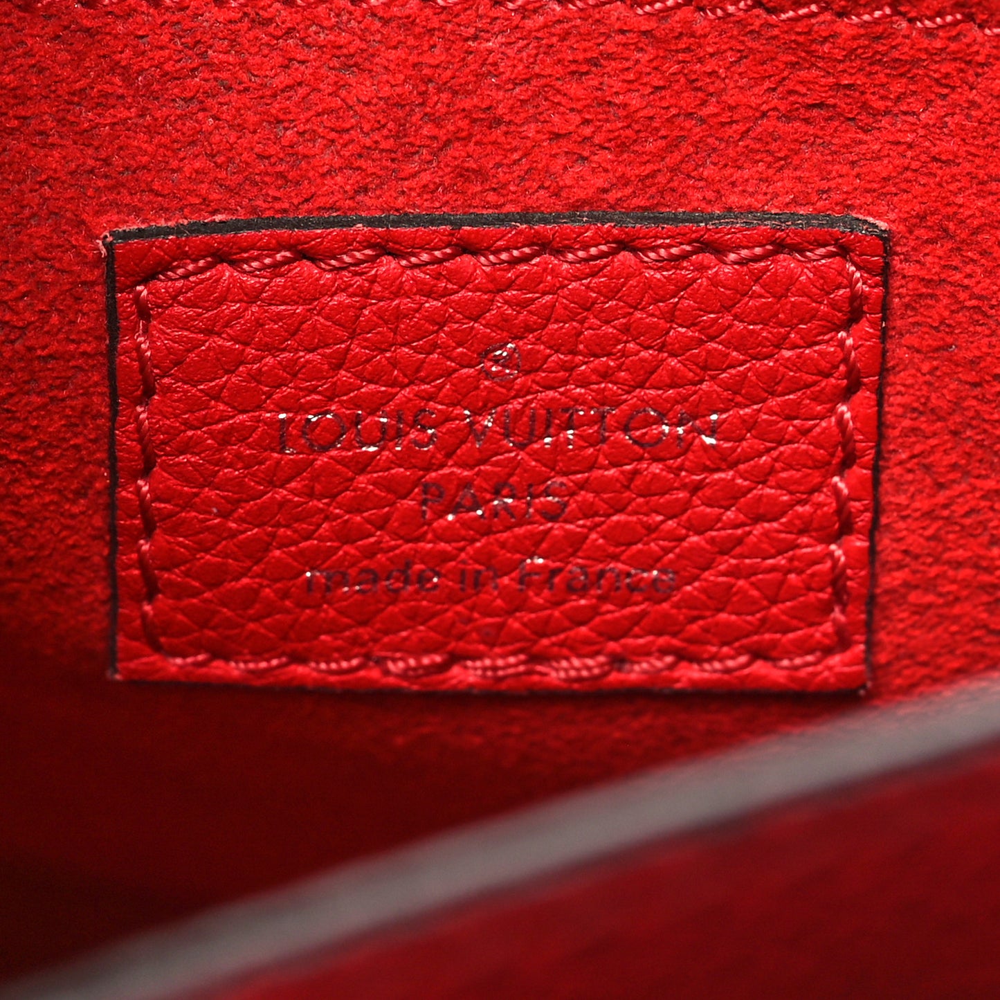 Soft Calfskin My Lockme Chain Bag BB Poppy