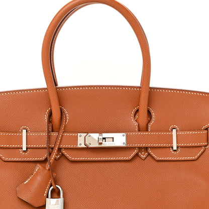 Hermes Epsom BIRKIN 30 Gold 8 of 14