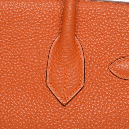 Hermes Togo Birkin 30 Orange 28 of 28