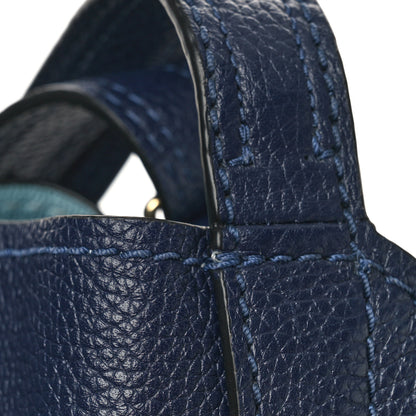 Marc Jacobs Grained Calfskin The Director Tote Blue Navy 10 of 10