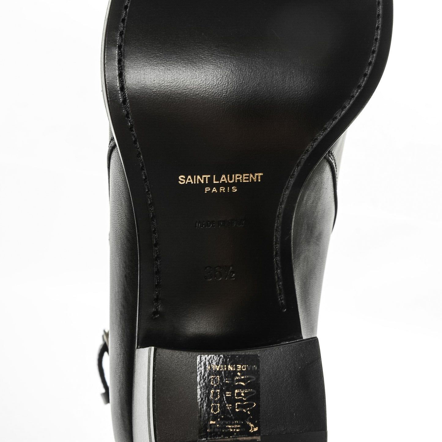 Smooth Jodhpur Calfskin Blake Ankle Boots 36.5 Black