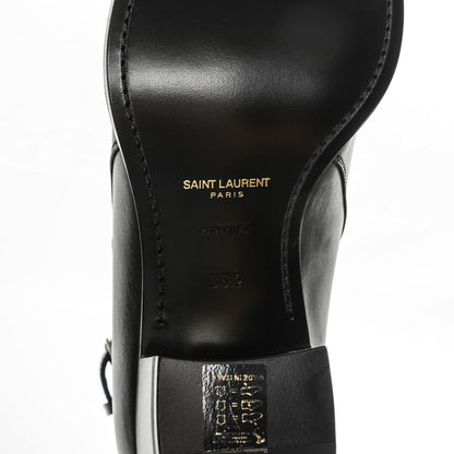 Saint Laurent Smooth Jodhpur Calfskin Blake Ankle Boots 36.5 Black 6 of 7