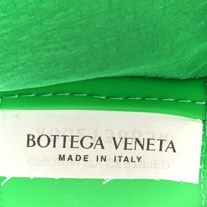 Bottega Veneta Paper Calfskin Maxi Intreccio Small Cassette Crossbody Bag Grass 8 of 12