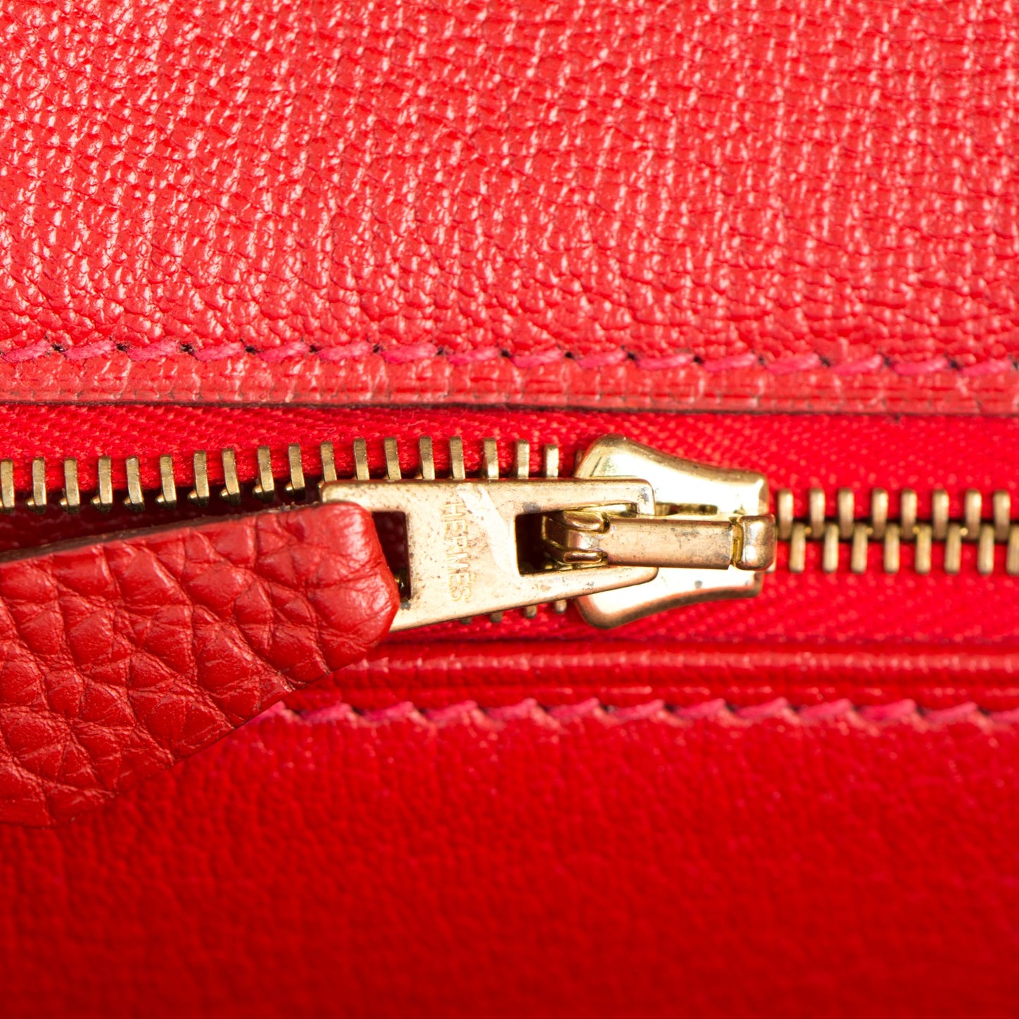 Togo Birkin 35 Vermillion