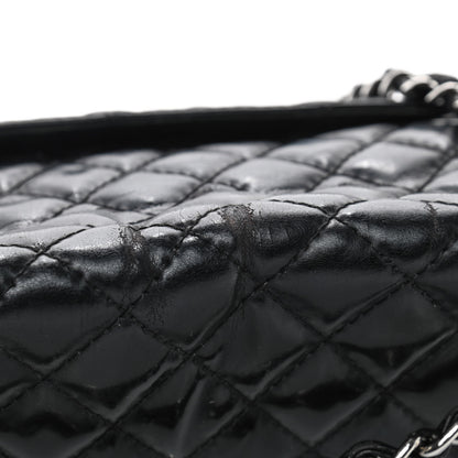 Chanel Vinyl Quilted In the Business Flap Bag Black 9 of 11