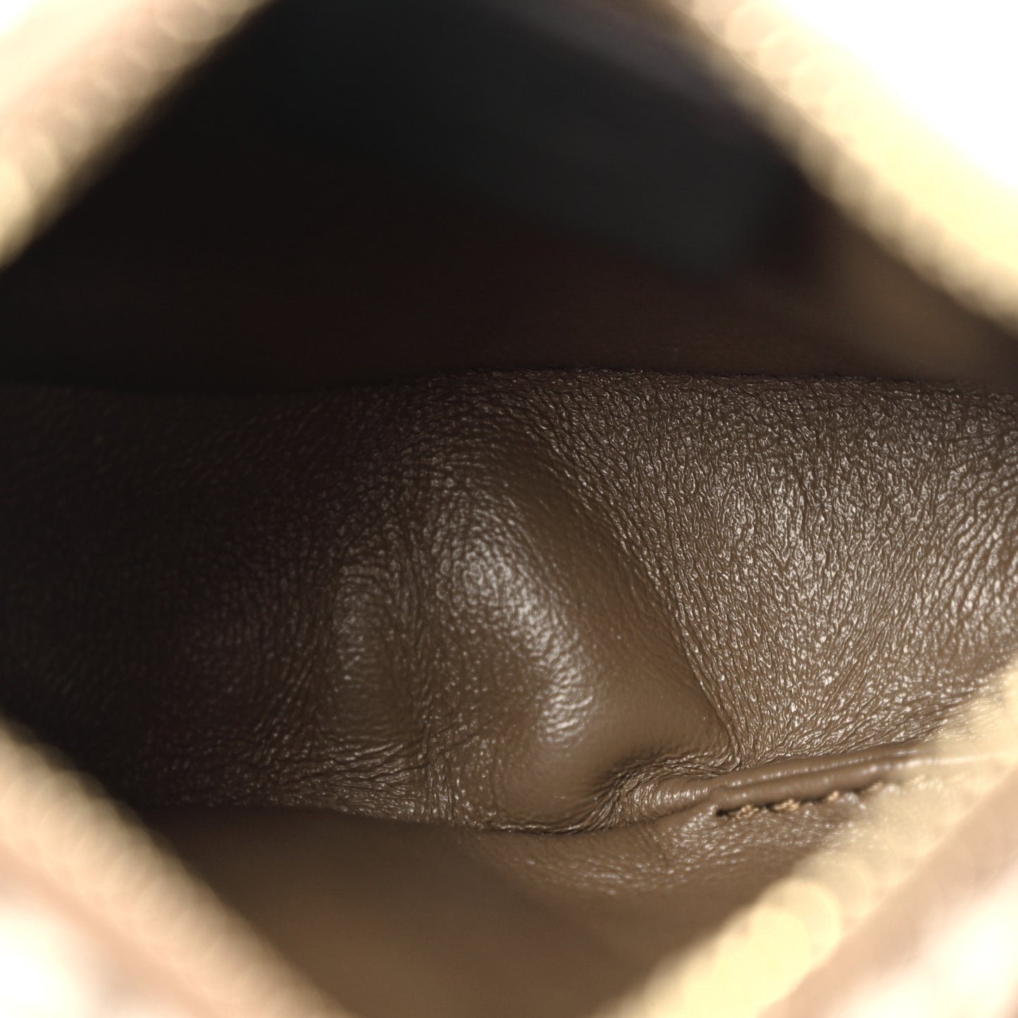 Fabric Jacquard FF 1974 Nano Fendigraphy Hobo Charm Beige