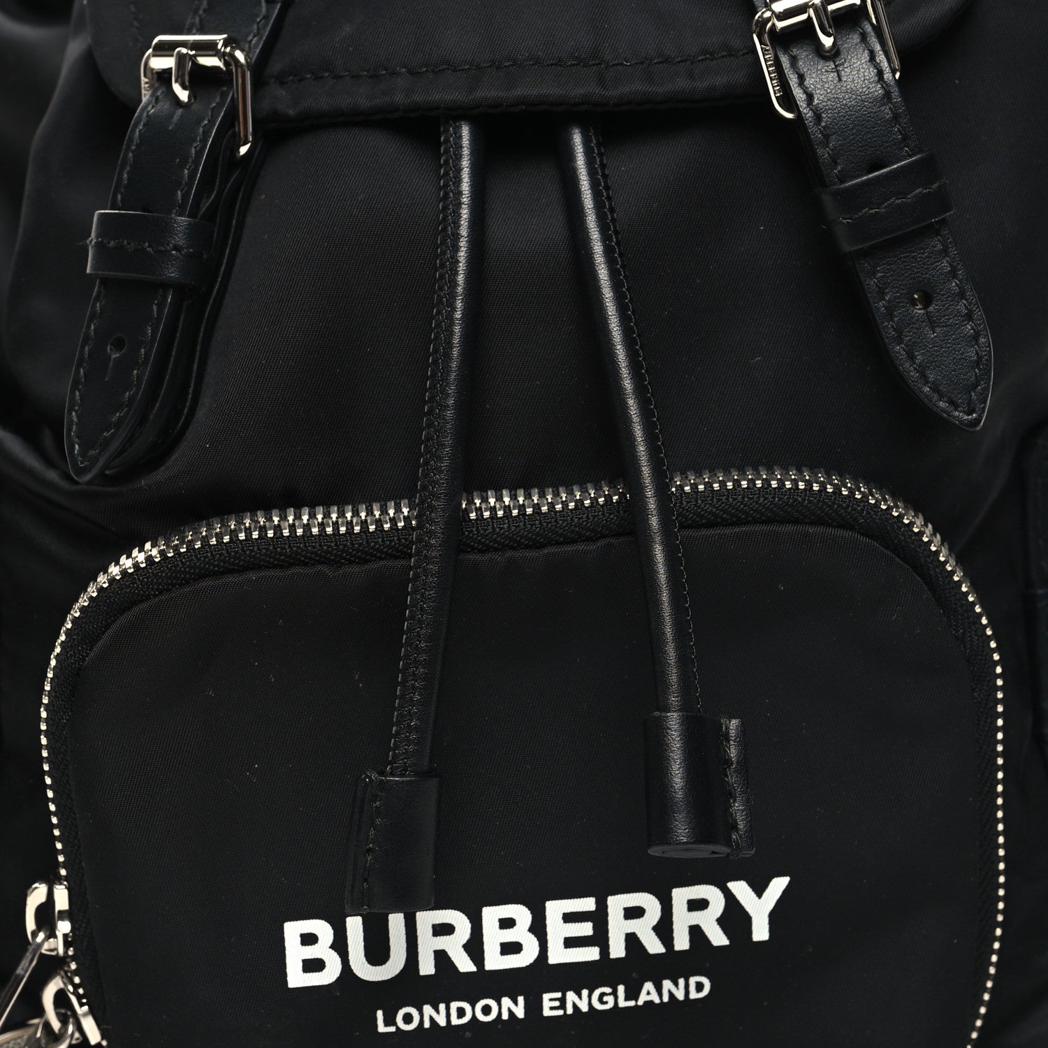 Burberry Nylon Logo Print Small Rucksack Backpack 7 of 11