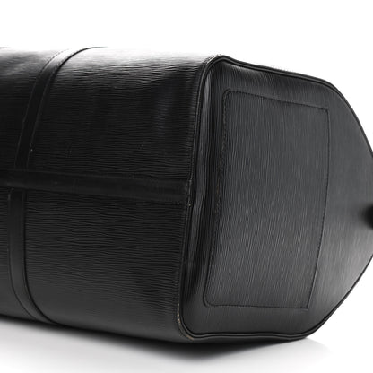 Louis Vuitton Epi Keepall 55 Black 10 of 23
