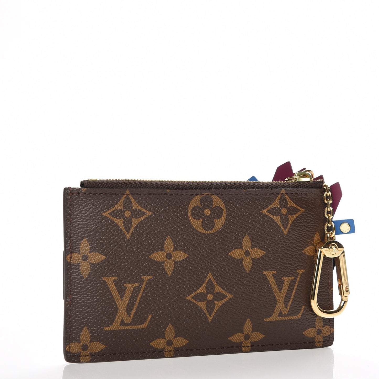 Monogram Totem Key Pouch Flamingo