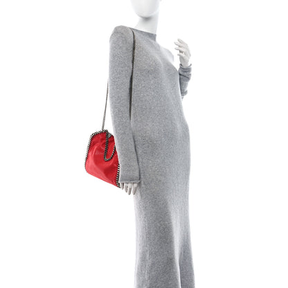 Stella McCartney Shaggy Deer Mini Falabella Shoulder Bag Red 2 of 9