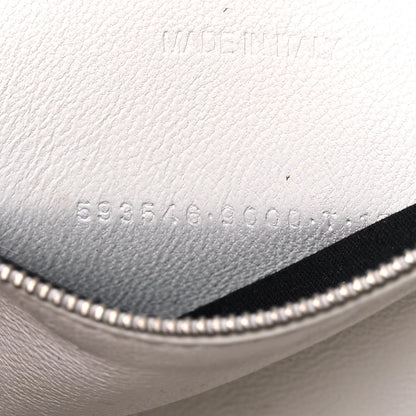 Balenciaga Grained Calfskin Small Hourglass Top Handle Bag White 9 of 24