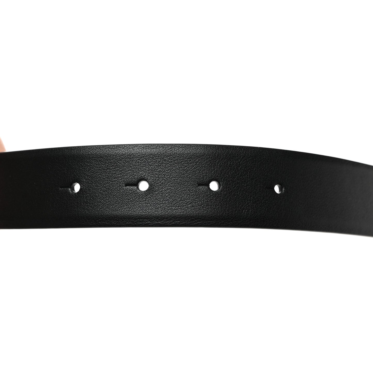 Calfskin Crystal CC Belt 80/32 Black