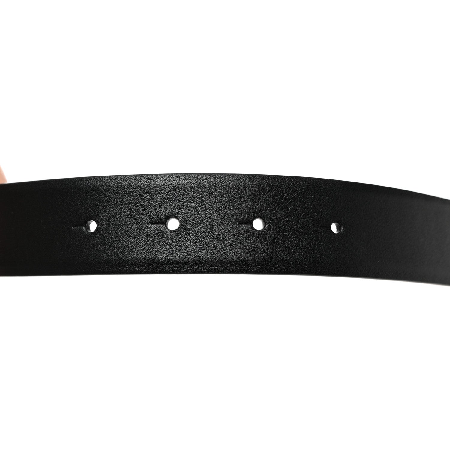 Chanel Calfskin Crystal CC Belt 80/32 Black 7 of 8