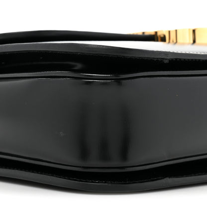 Celine Shiny Calfskin Medium Triomphe Black 11 of 12