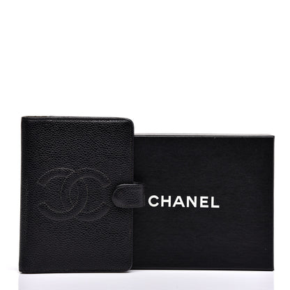 Chanel Caviar CC Small Ring Agenda Planner Black 9 of 9