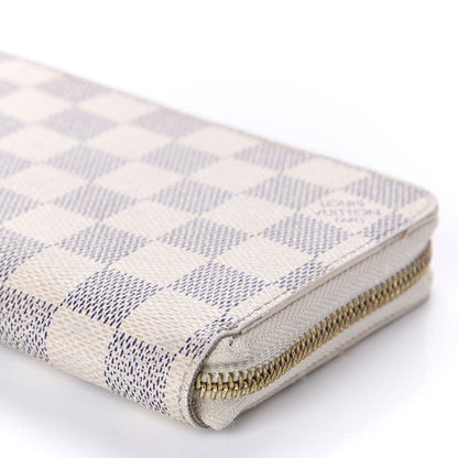 Louis Vuitton Damier Azur Zippy Wallet 7 of 9