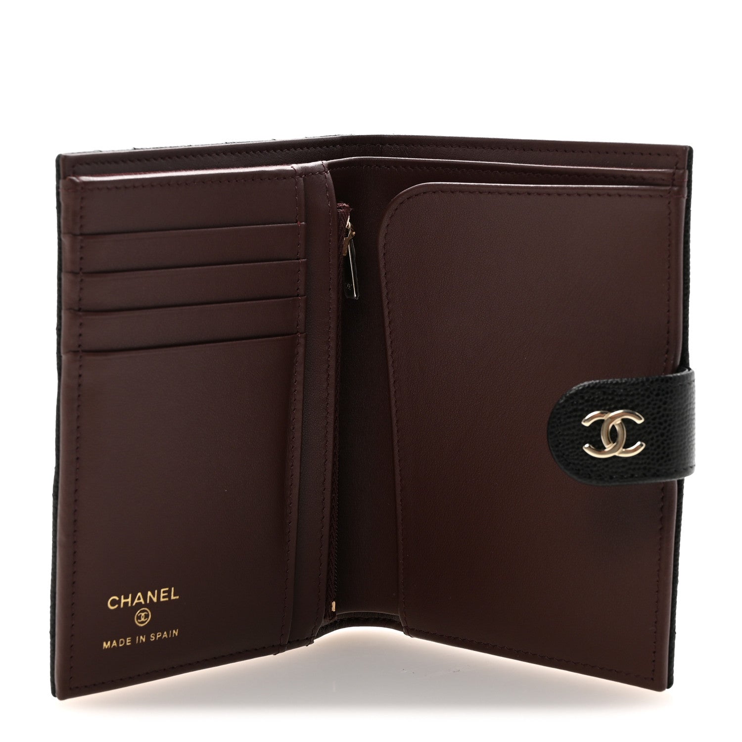 Chanel Caviar Quilted Passport Holder Black 5 of 7