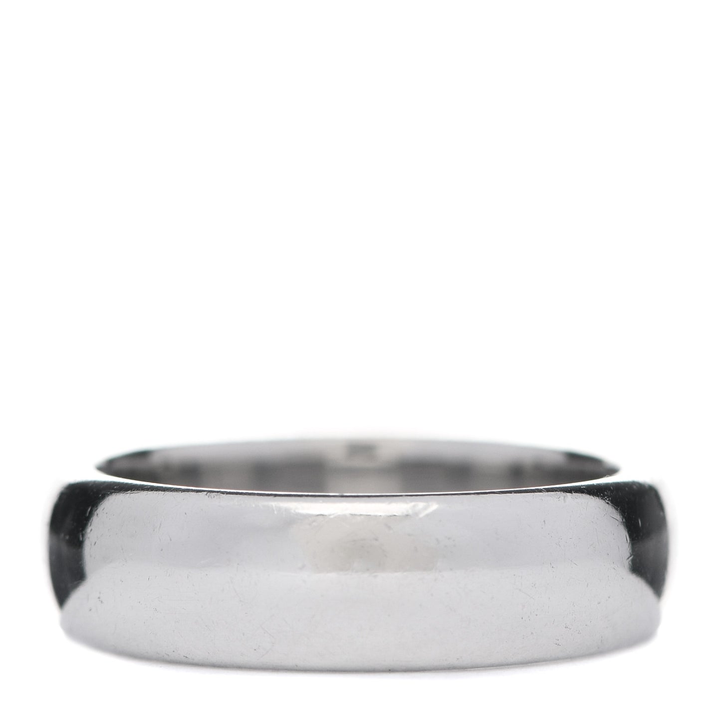 Platinum 6mm Classic Wedding Band Ring 56 7.5