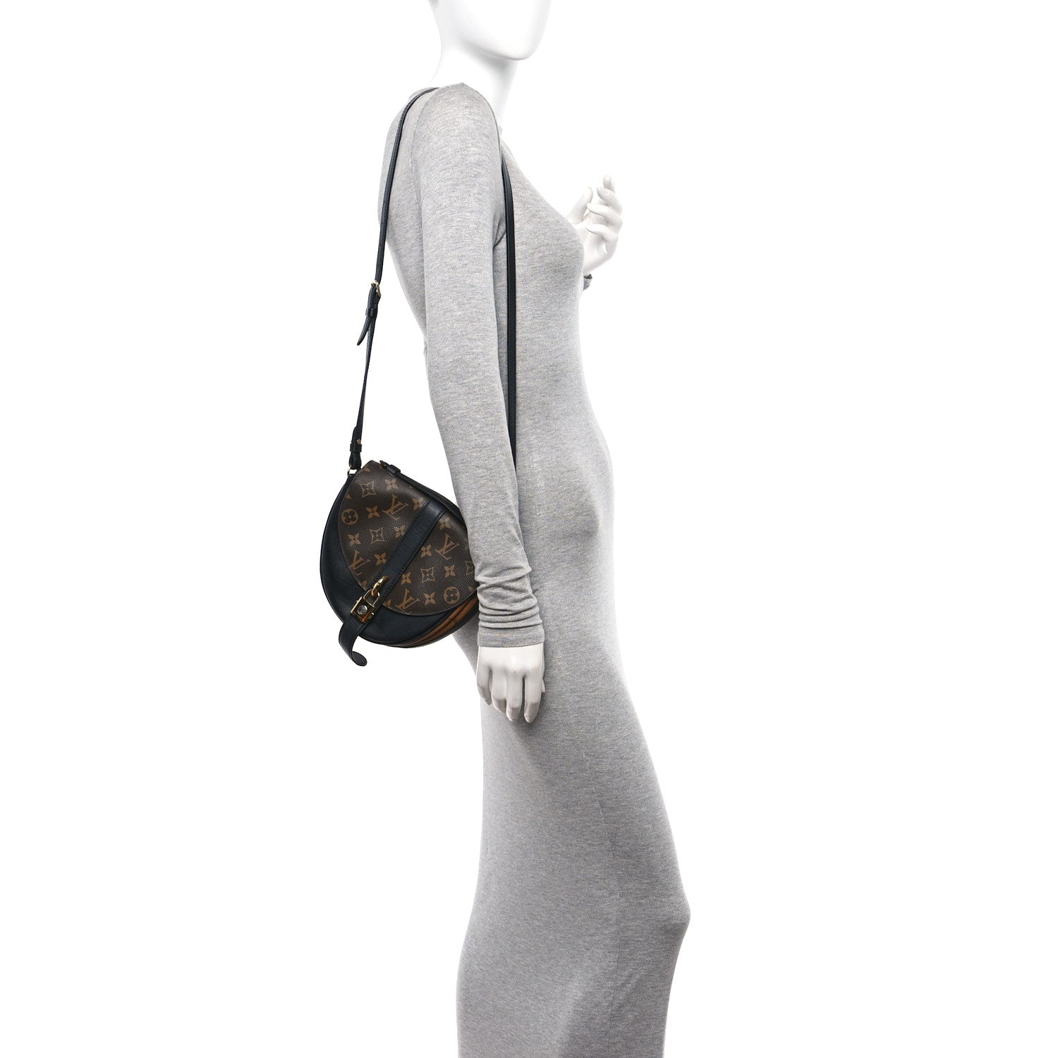 Louis Vuitton Reverse Monogram Chantilly Lock Black 2 of 11
