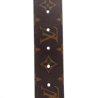Louis Vuitton Monogram Calfskin 40mm LV Initiales Reversible Belt 80/32 Black 5 of 5