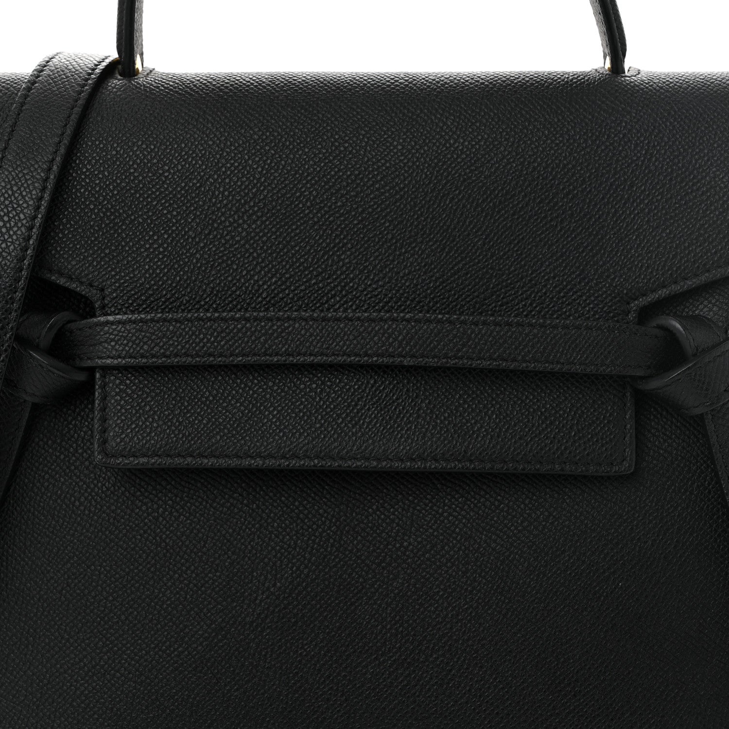 Celine Grained Calfskin Micro Belt Bag Black 9 of 11